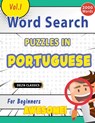 WORD SEARCH PUZZLES IN PORTUGUESE FOR BEGINNERS - AWESOME! VOL.1 - DELTA CLASSICS - Delta Classics - 9798896709589