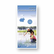 Zuid-Limburg Wandelkaart 4: Grensmaasvallei 1:25.000 geplastificeerd