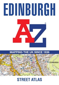 Edinburgh A-Z Street Atlas - stadsplattegrond