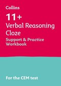 11+ Verbal Reasoning Cloze Support and Practice Workbook | Collins 11+ ; Teachitright | 