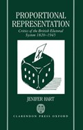 Proportional Representation | Jenifer (Emeritus Fellow, Emeritus Fellow, St Anne's College, Oxford) Hart | 