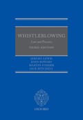Whistleblowing | Jeremy (Barrister, Barrister, Littleton Chambers) Lewis ; John (Principal of Brasenose College, Oxford) Bowers Qc ; Martin (Barrister, Barrister, Littleton Chambers) Fodder ; Jack (Barrister, Barrister, Old Square Chambers) Mitchell | 
