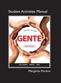 Student Activities Manual for Gente | Maria de la Fuente ; Ernesto Martin Peris ; Pablo Martinez Gila ; Neus Sans | 