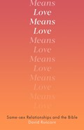Love Means Love | David Runcorn | 