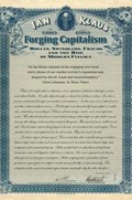 Forging Capitalism | KLAUS,  Ian | 