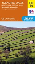OL30 Yorkshire Dales Northern & Central wandelkaart 1:25.000 | Ordnance Survey | 