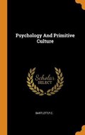 Psychology and Primitive Culture | Fc Bartlett | 