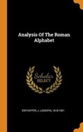Analysis of the Roman Alphabet | J. Josep Enthoffer | 