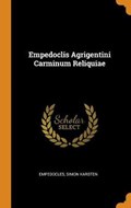 Empedoclis Agrigentini Carminum Reliquiae | Simon Karsten | 