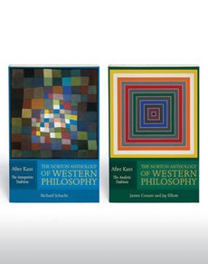 The Norton Anthology of Western Philosophy - After Kant - Vol.1 - The Interpretive Tradition, Vol.2 - The Analytic Tradition