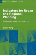 Indicators for Urban and Regional Planning | Cecilia Wong | 