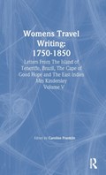 Womens Travel Writing 1750-185 | Caroline Franklin | 