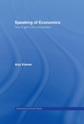 Speaking of Economics | Arjo Klamer | 