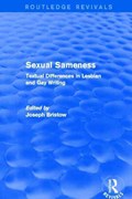 Sexual Sameness (Routledge Revivals) | JOSEPH (UCLA,  USA) Bristow | 