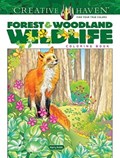 Creative Haven Forest & Woodland Wildlife Coloring Book | Marty Noble | 