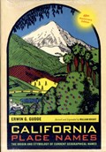 California Place Names, 40th Anniversary Edition | Erwin G. Gudde | 