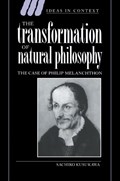 The Transformation of Natural Philosophy | Cambridge)Kusukawa Sachiko(TrinityCollege | 