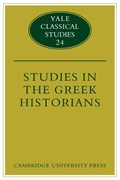 Studies in the Greek Historians | Donald Kagan | 