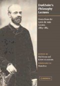 Durkheim's Philosophy Lectures | Emile Durkheim | 