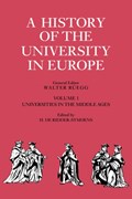 A History of the University in Europe: Volume 1, Universities in the Middle Ages | Hilde de Ridder-Symoens | 