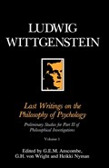 Last Writings on the Phiosophy of Psychology | Ludwig (Philosopher) Wittgenstein | 