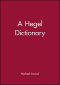 A Hegel Dictionary | Oxford)Inwood Michael(TrinityCollege | 