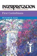 First Corinthians | Richard B. Hays | 