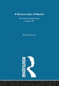 A Reverse Index of Manchu | William Rozycki | 