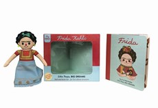 Frida kahlo book & toy gift set
