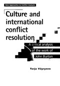 Culture and International Conflict Resolution | Tarja Vayrynen | 