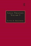 Legal Treatises | Lynne A. Greenberg | 