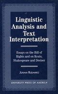 Linguistic Analysis and Text Interpretation | Juhani Rudanko | 