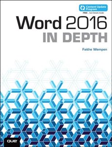 Word 2016 In Depth (includes Content Update Program)