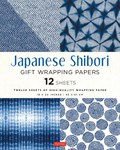 Japanese Shibori Gift Wrapping Papers - 12 Sheets | Tuttle Studio | 