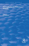 Philosophy and the Sciences in Antiquity | R.W. Sharples | 