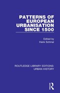 Patterns of European Urbanisation Since 1500 | Henk Schmal | 
