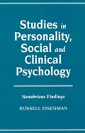 Studies in Personality, Social and Clinical Psychology | Russell Eisenman | 