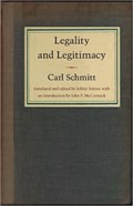 Legality and Legitimacy | Carl Schmitt | 