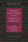 Russian Revolutions of 1917: Scandinavian Perspectives | Alla Pozdnakova | 