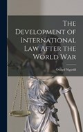 The Development of International Law After the World War | Otfried Nippold | 
