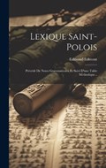 Lexique Saint-polois | Edmond Edmont | 
