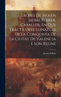 Trobes De Mosen Jaume Febrer, Caballer, En Que Tracta Dels Llinatges De La Conquista De La Ciutat De Valencia E Son Regne | Jaume Febrér | 