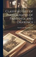 Classified List of Photographs of Paintings and Drawings | Victoria And Albert Museum | 