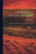 Cronica di Giovanni Villani | Giovanni Villani | 
