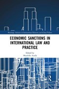 Economic Sanctions in International Law and Practice | Masahiko Asada | 