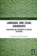 Language and Legal Judgments | StanisÅ‚aw Gozdz-Roszkowski | 