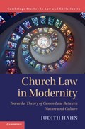 Church Law in Modernity | Judith (ruhr-Universitat, Bochum, Germany) Hahn | 
