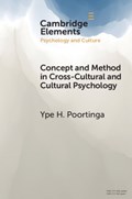 Concept and Method in Cross-Cultural and Cultural Psychology | TheNetherlands)Poortinga YpeH.(TilburgUniversity | 