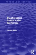 Psychological Stress in the Workplace (Psychology Revivals) | Usa)beehr Terry(CentralMichiganUniversity | 