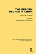 The Reform Decade in China | MARTA DASSU ; TONY (HARVARD KENNEDY SCHOOL,  USA) Saich | 